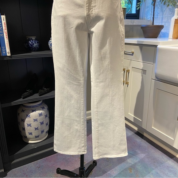 NWT J. Crew White Full-Length Demi Boot Cut Jeans – Size 30 - Picture 9 of 11